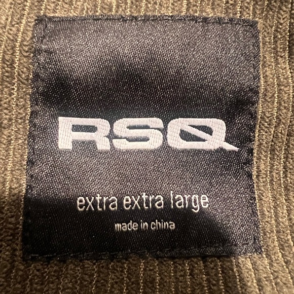 RSQ XXL Corduroy Long Sleeve - Picture 3 of 3